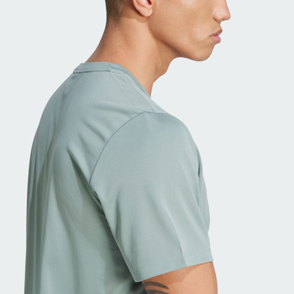 Foto 9 pulgar | Run It Bl Tee M Adidas Verde Hombre