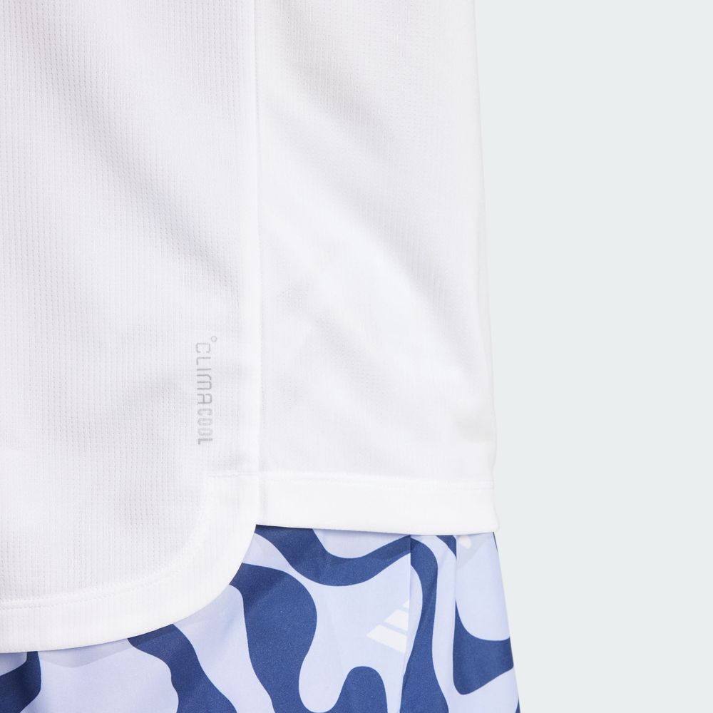 Foto 9 pulgar | Run It Bl Tee M Adidas Blanco Hombre