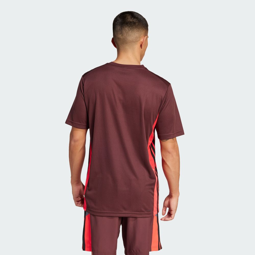Foto 5 pulgar | Tr Ess Cb Tee Adidas Rojo Hombre