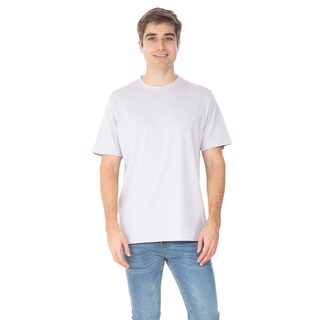 Foto 1 | Playera Manga Corta Slim Fit Básica Quarry color Lavanda para Hombre