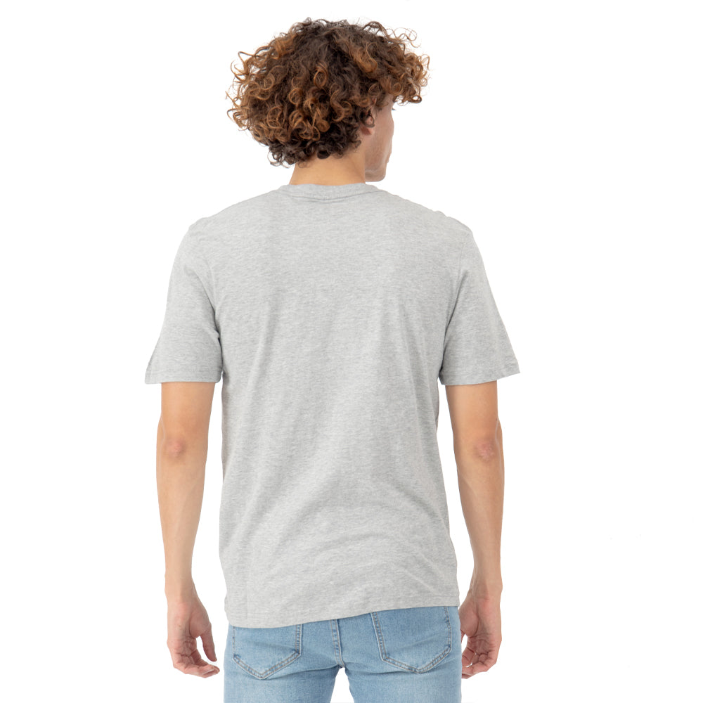 Foto 4 pulgar | Playera Manga Corta Slim Fit Básica Quarry Gris para Hombre
