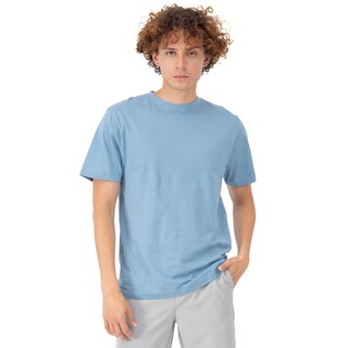 Foto 1 | Playera Manga Corta Slim Fit Básica Quarry Azul para Hombre
