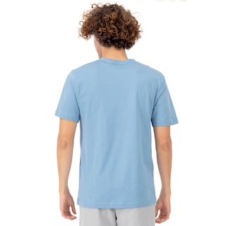 Foto 3 | Playera Manga Corta Slim Fit Básica Quarry Azul para Hombre