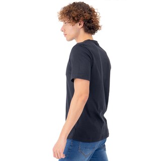 Foto 2 | Playera Manga Corta Slim Fit Básica Quarry Negra para Hombre