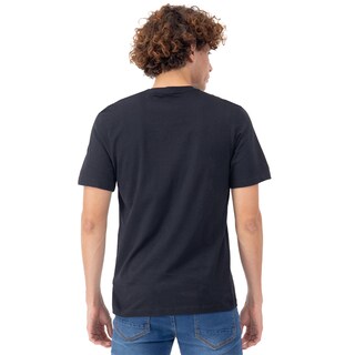 Foto 3 | Playera Manga Corta Slim Fit Básica Quarry Negra para Hombre
