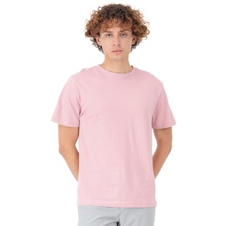 Foto 1 | Playera Manga Corta Slim Fit Básica Quarry Rosa para Hombre