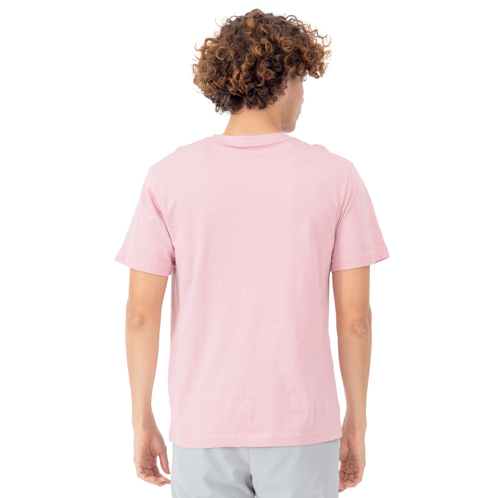 Foto 4 pulgar | Playera Manga Corta Slim Fit Básica Quarry Rosa para Hombre