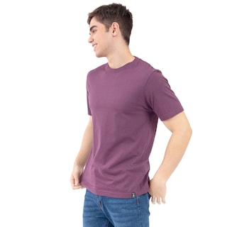 Foto 2 | Playera de Manga Corta Slim Fit Quarry Morada para Hombre