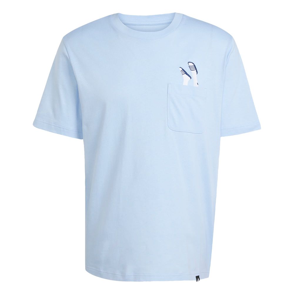 M L Slide Pkt T Adidas Azul Hombre
