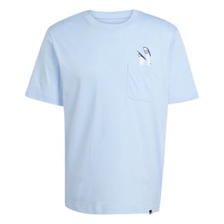 Foto 1 | M L Slide Pkt T Adidas Azul Hombre