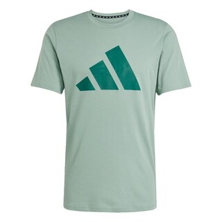 Foto 1 | Playera Deportiva Train Essentials Feelready Logo Adidas Verde Hombre