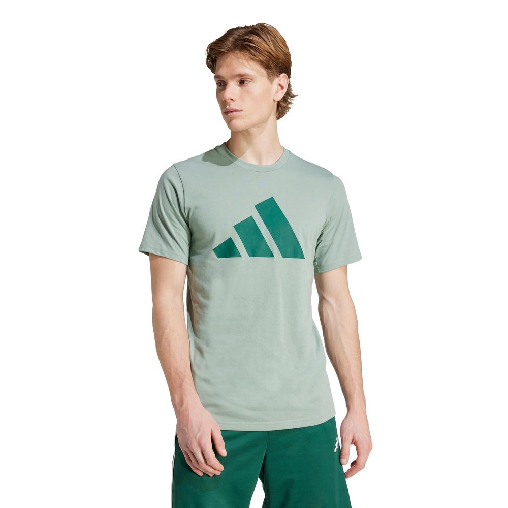 Foto 3 pulgar | Playera Deportiva Train Essentials Feelready Logo Adidas Verde Hombre