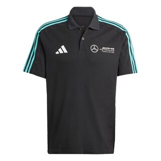 Foto 1 | Mer Dna Polo M Adidas Negro Hombre