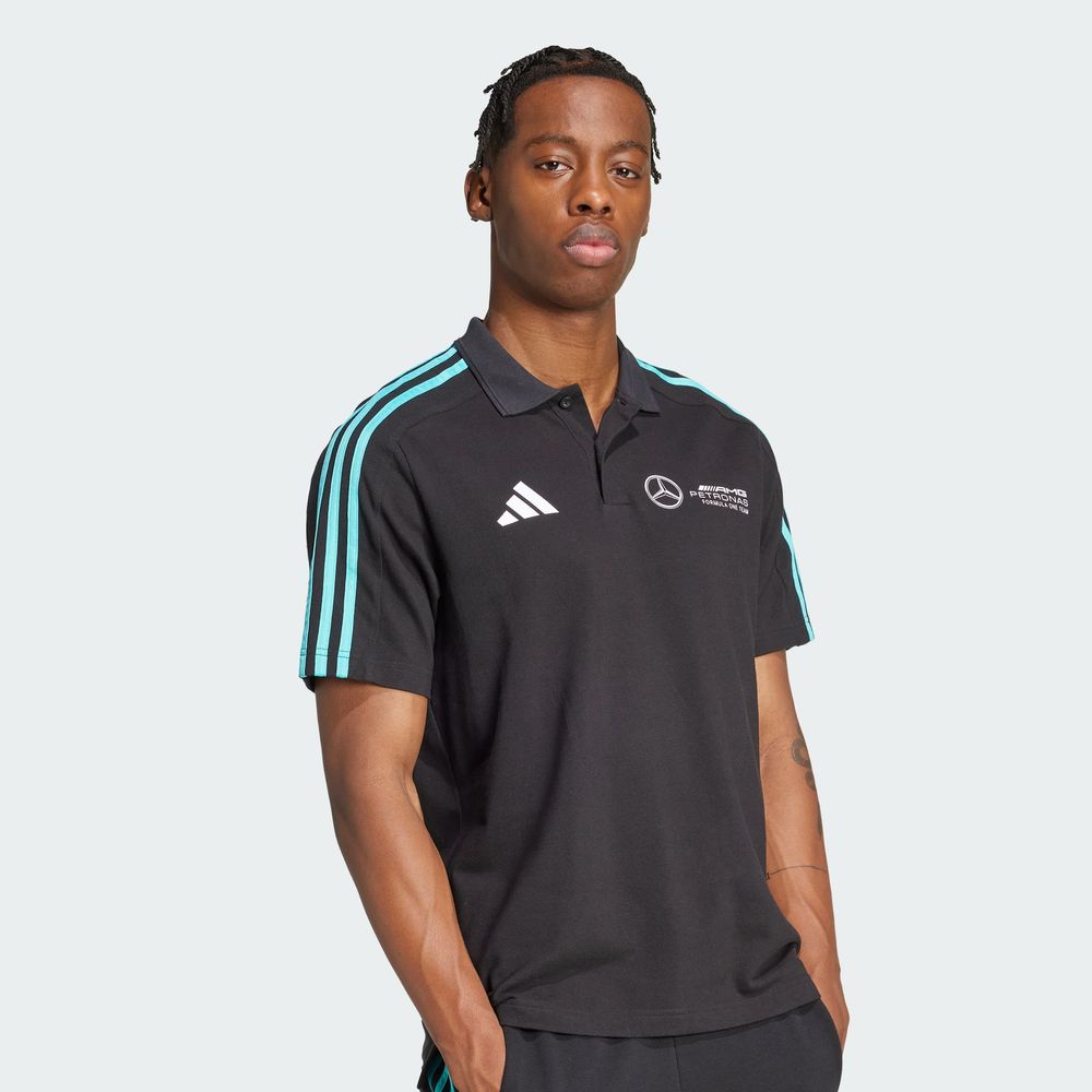 Foto 6 pulgar | Mer Dna Polo M Adidas Negro Hombre