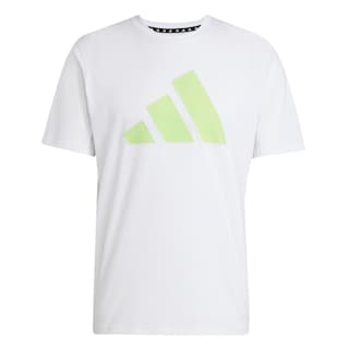 Foto 1 | Playera Deportiva Train Essentials Feelready Logo Adidas Blanco Hombre