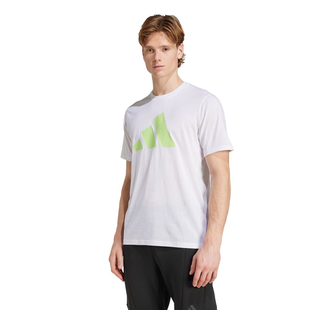 Foto 3 pulgar | Playera Deportiva Train Essentials Feelready Logo Adidas Blanco Hombre
