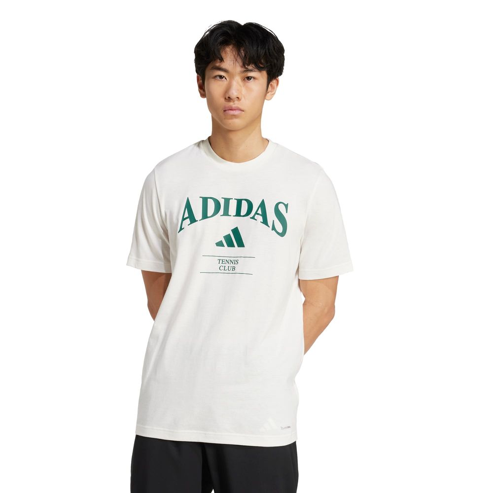 Foto 3 pulgar | Playera Adidas Hrtg Tns G T Blanca para Hombre
