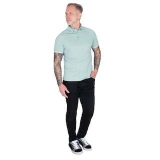 Foto 3 | Generra | Playera Tipo Polo Con Ribetes A Rayas Para Hombre