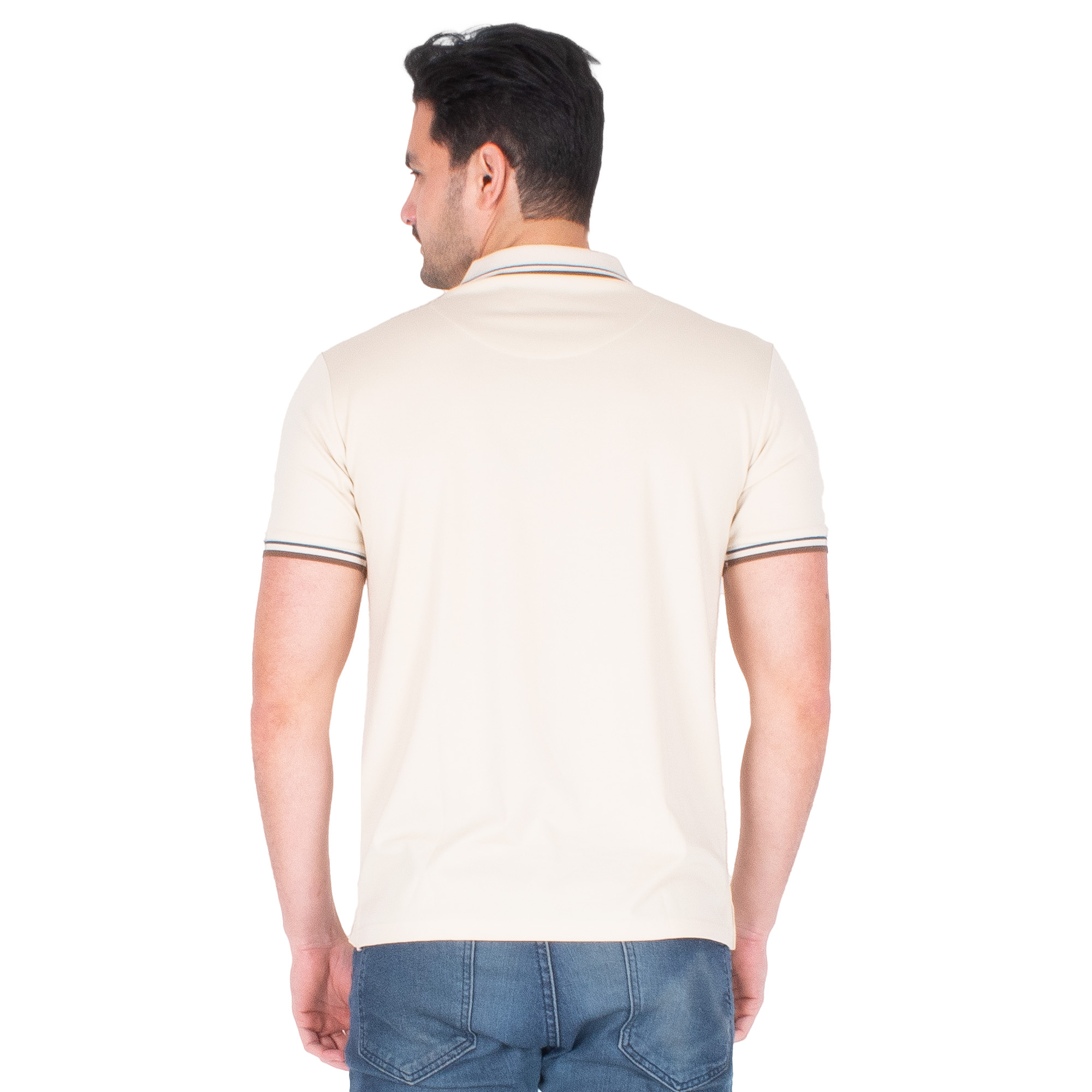 Foto 3 pulgar | Generra | Playera Tipo Polo Casual De Cuello V Para Caballero