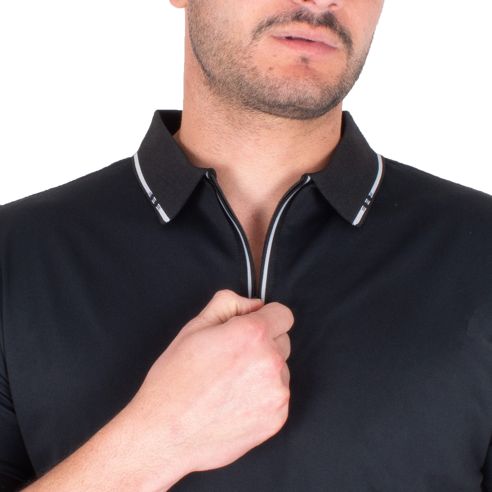 Foto 5 pulgar | Generra | Playera Tipo Polo De Cierre Casual Para Hombre