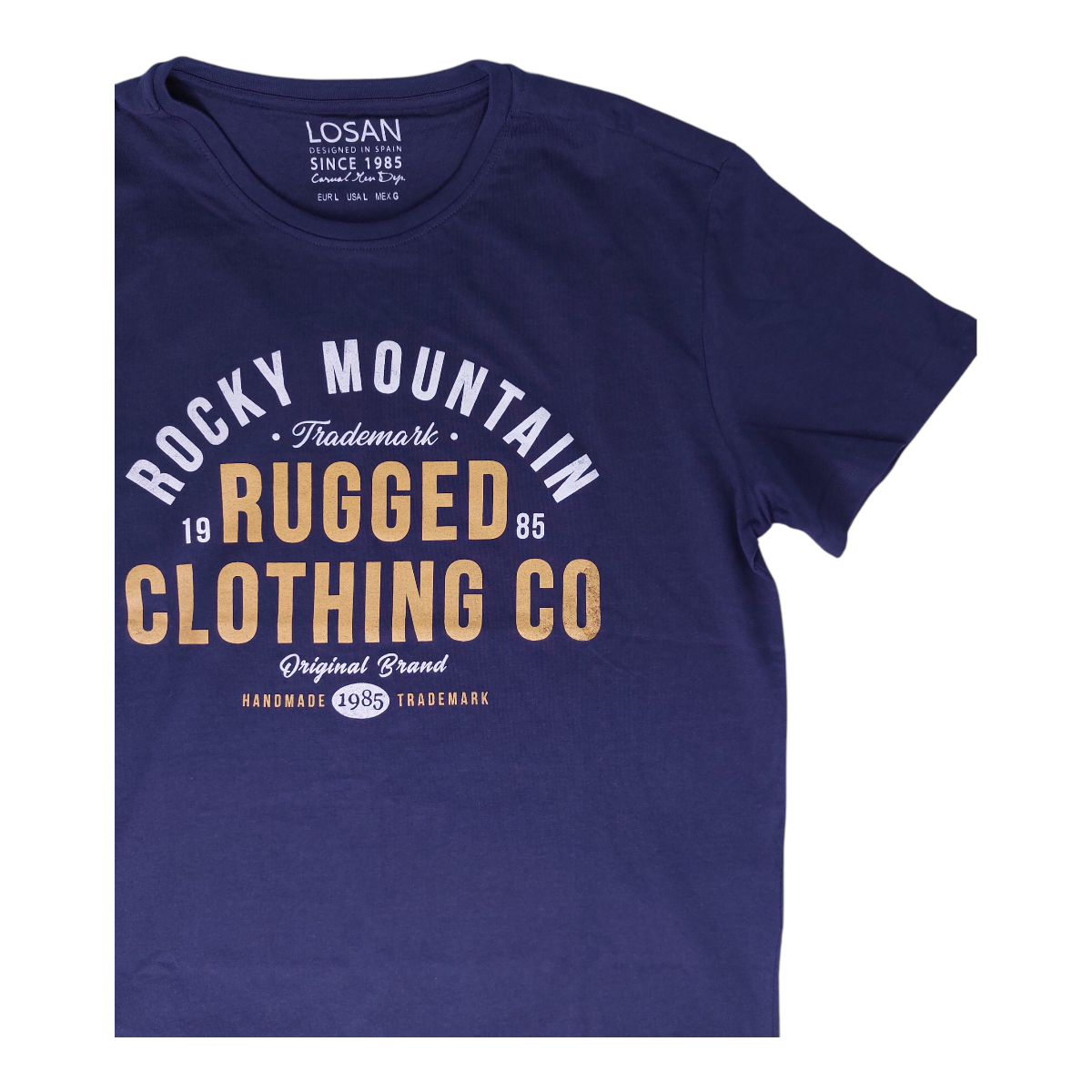 Foto 2 pulgar | Playera ''rugged Clothing Co'' Para Caballero Losan