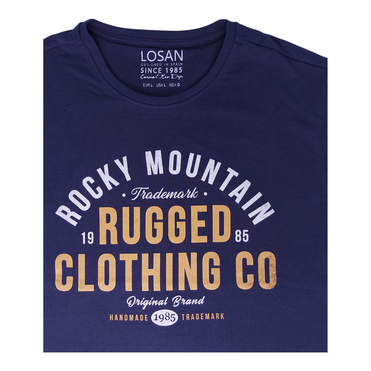 Foto 3 pulgar | Playera ''rugged Clothing Co'' Para Caballero Losan