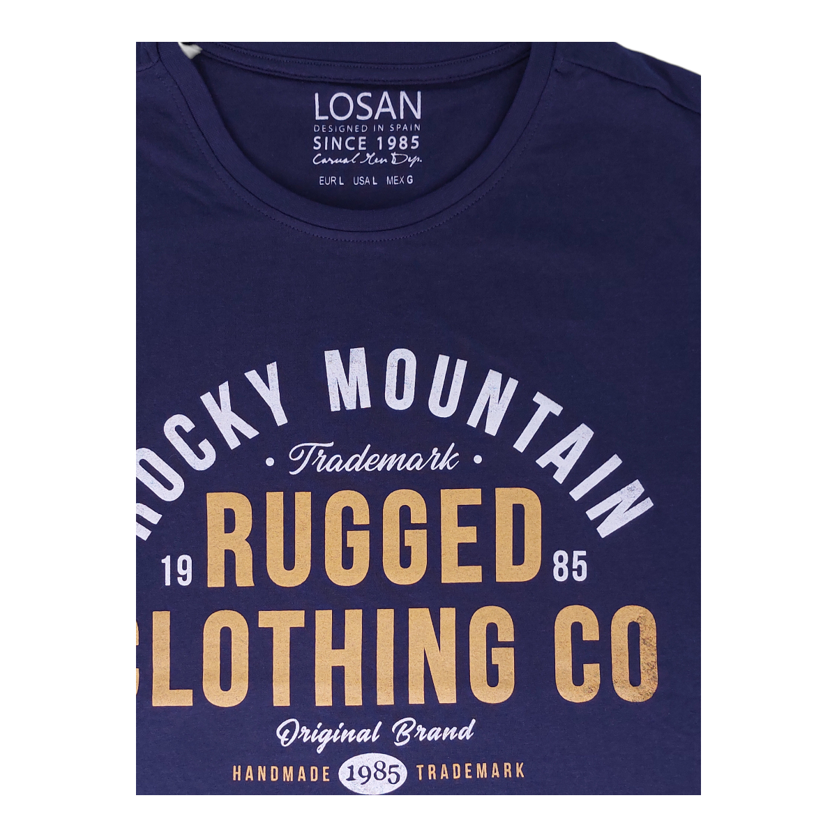 Foto 4 pulgar | Playera ''rugged Clothing Co'' Para Caballero Losan