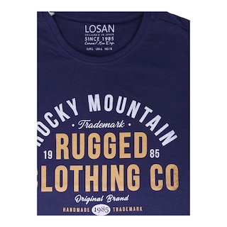 Foto 3 | Playera ''rugged Clothing Co'' Para Caballero Losan
