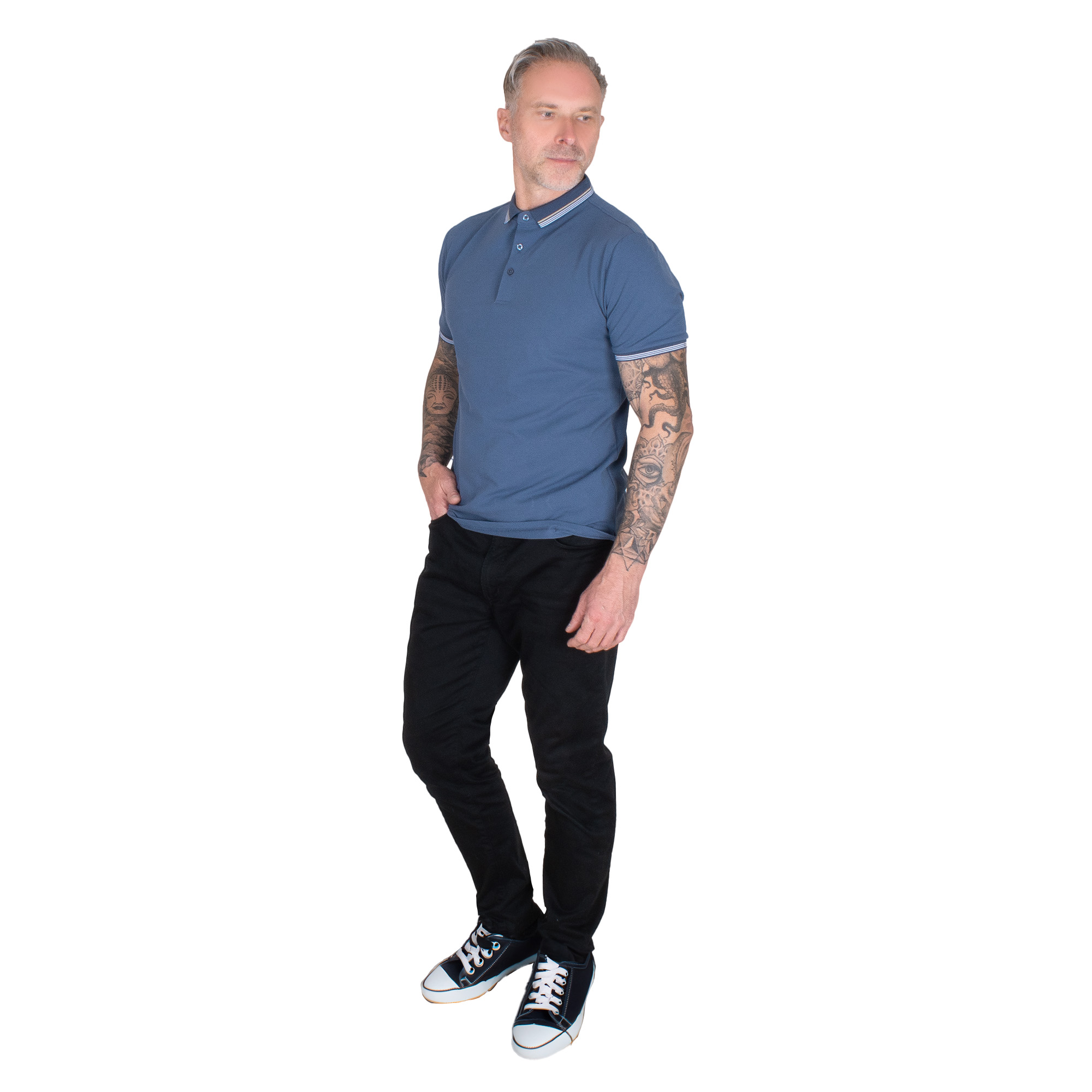 Foto 4 pulgar | Generra | Playera Tipo Polo Casual Para Hombre
