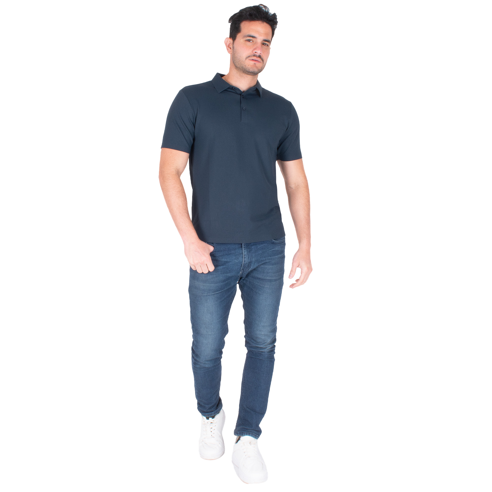Foto 4 pulgar | Generra | Playera Tipo Polo Casual Para Hombre