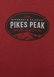 Foto 2 | Playera De Manga Corta “pikes Peak” Para Caballero Losan