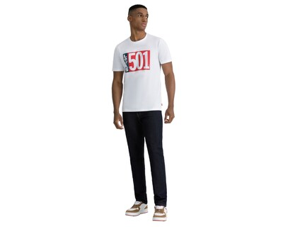 Foto 4 | Playera Levi’s Sportswear Blanco para Hombre