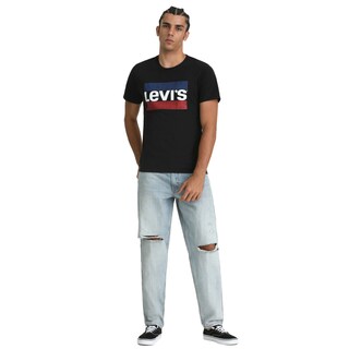 Foto 4 | Playera Sportswear 56195-0909 Hombre Negro Levi’s