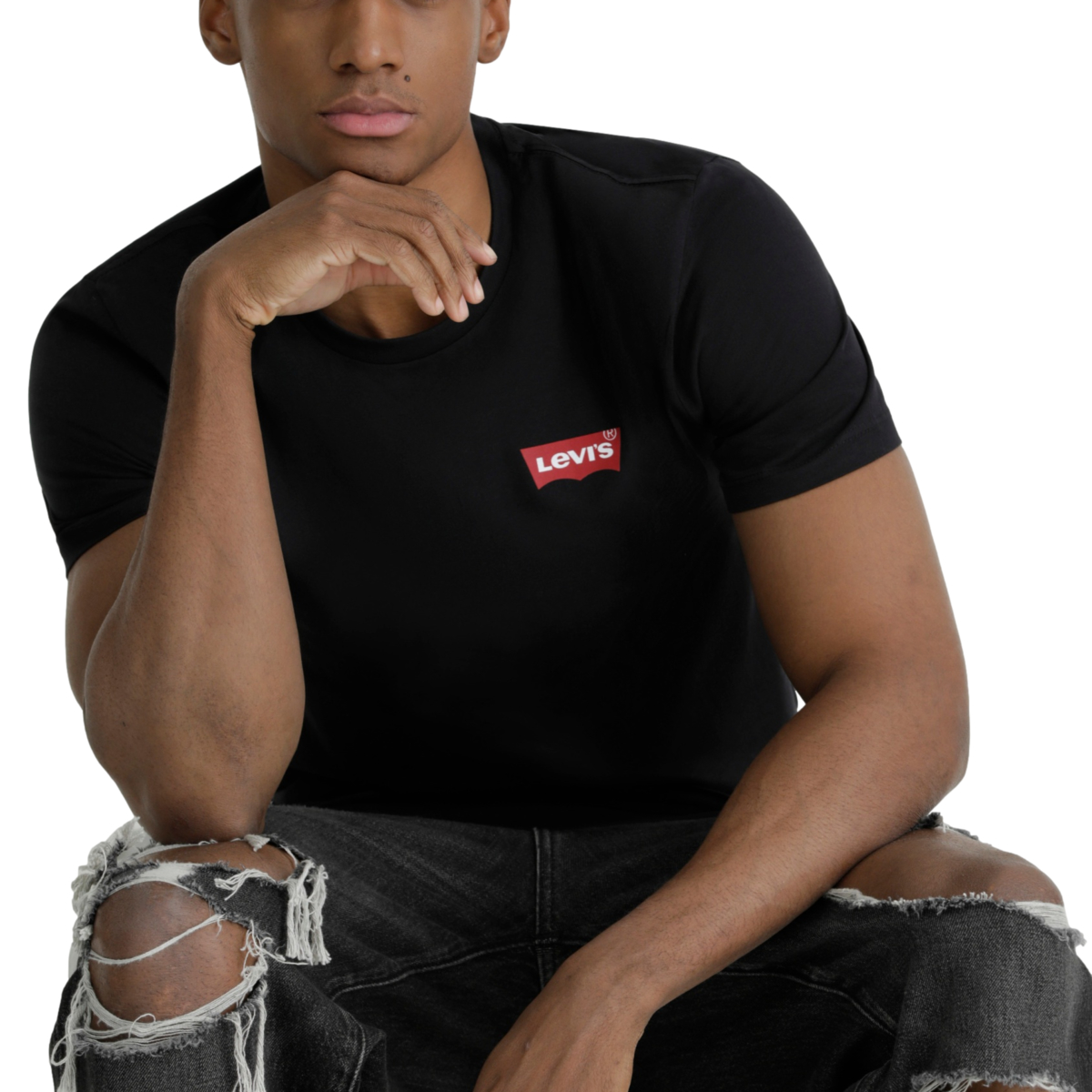 Foto 6 pulgar | Playera Sportswear 56195-0930 Hombre Negro Levi’s