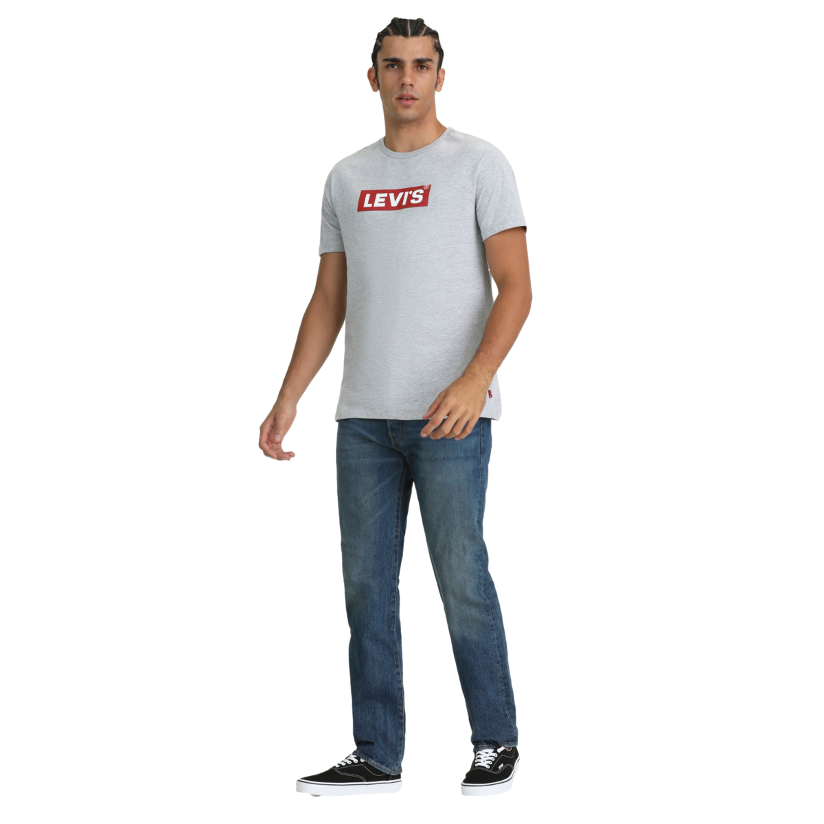 Foto 4 | Playera Sportswear 56195-0911 Hombre Gris Levi’s
