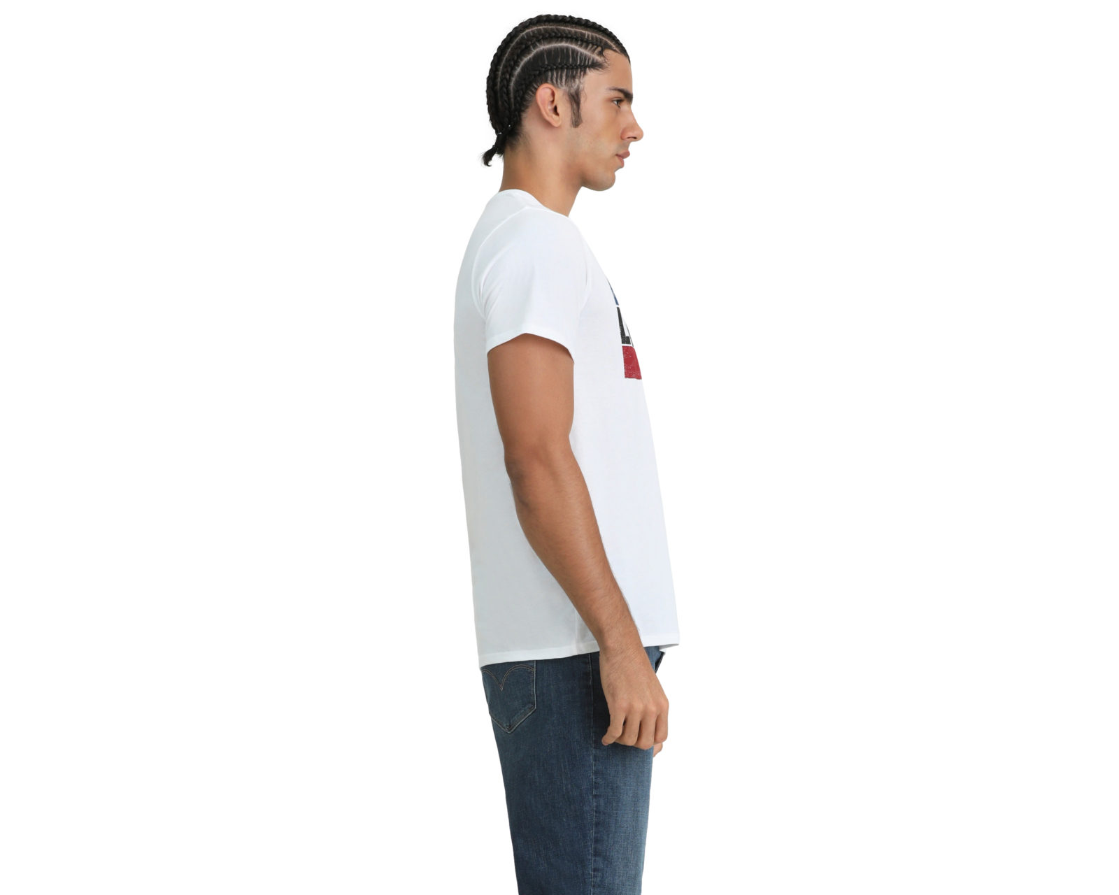 Foto 3 pulgar | Playera Sportswear 56195-0908 Hombre Blanco Levi’s