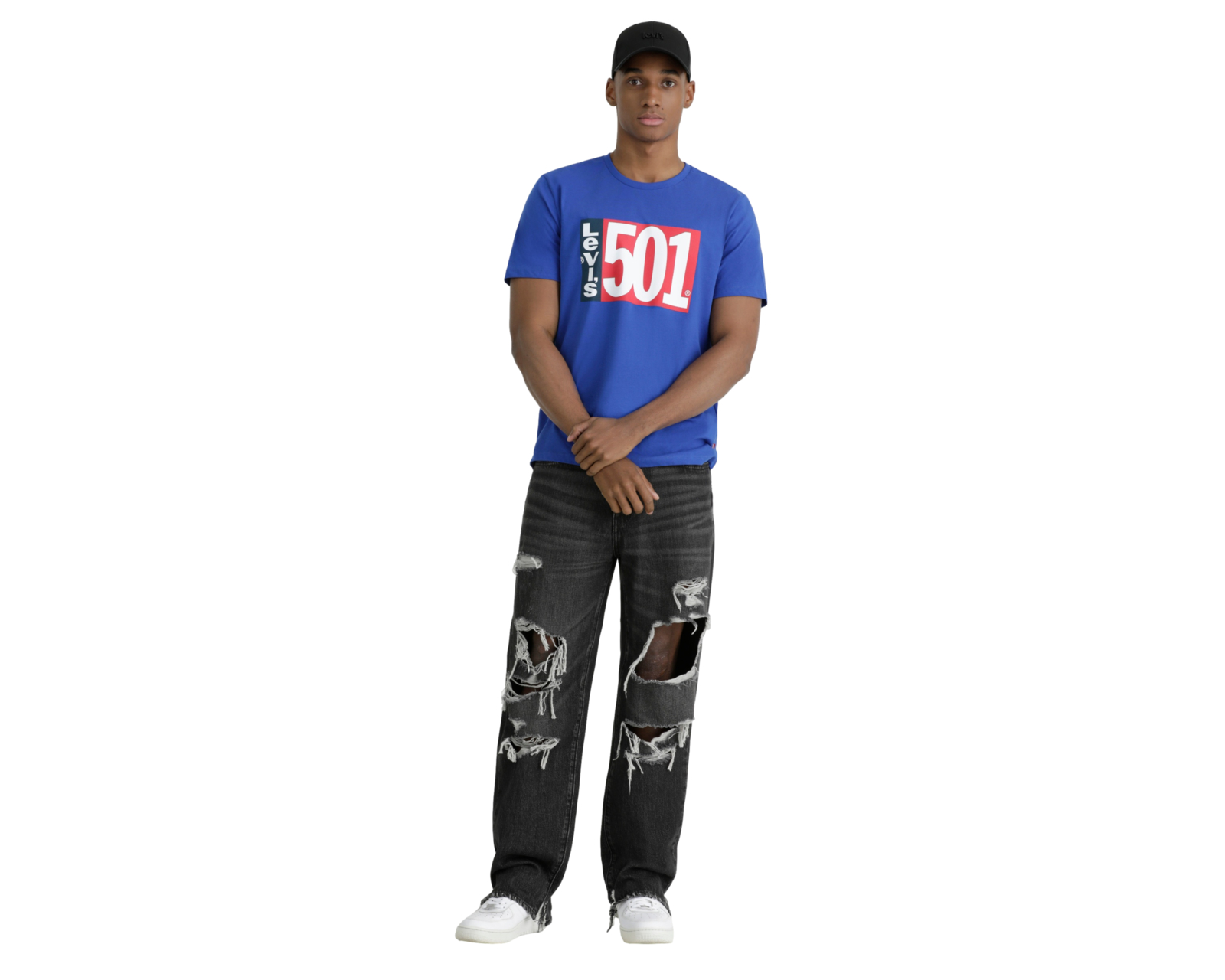 Foto 5 pulgar | Playera Levi’s Sportswear Azul para Hombre