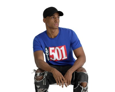 Foto 5 | Playera Levi’s Sportswear Azul para Hombre