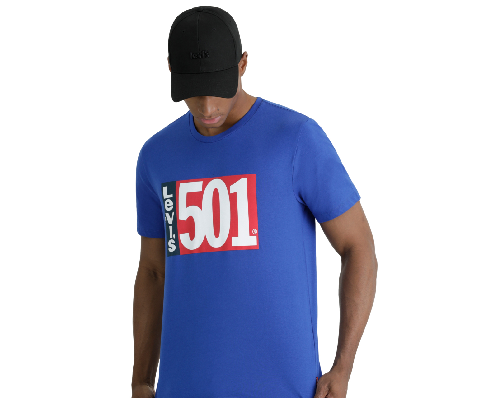 Foto 7 pulgar | Playera Levi’s Sportswear Azul para Hombre