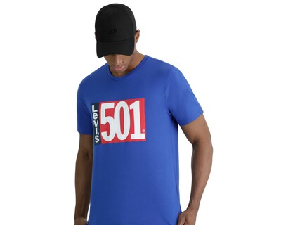Foto 6 | Playera Levi’s Sportswear Azul para Hombre