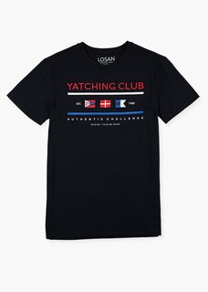 Foto 1 | Playera ''yatching Club'' Caballero Losan
