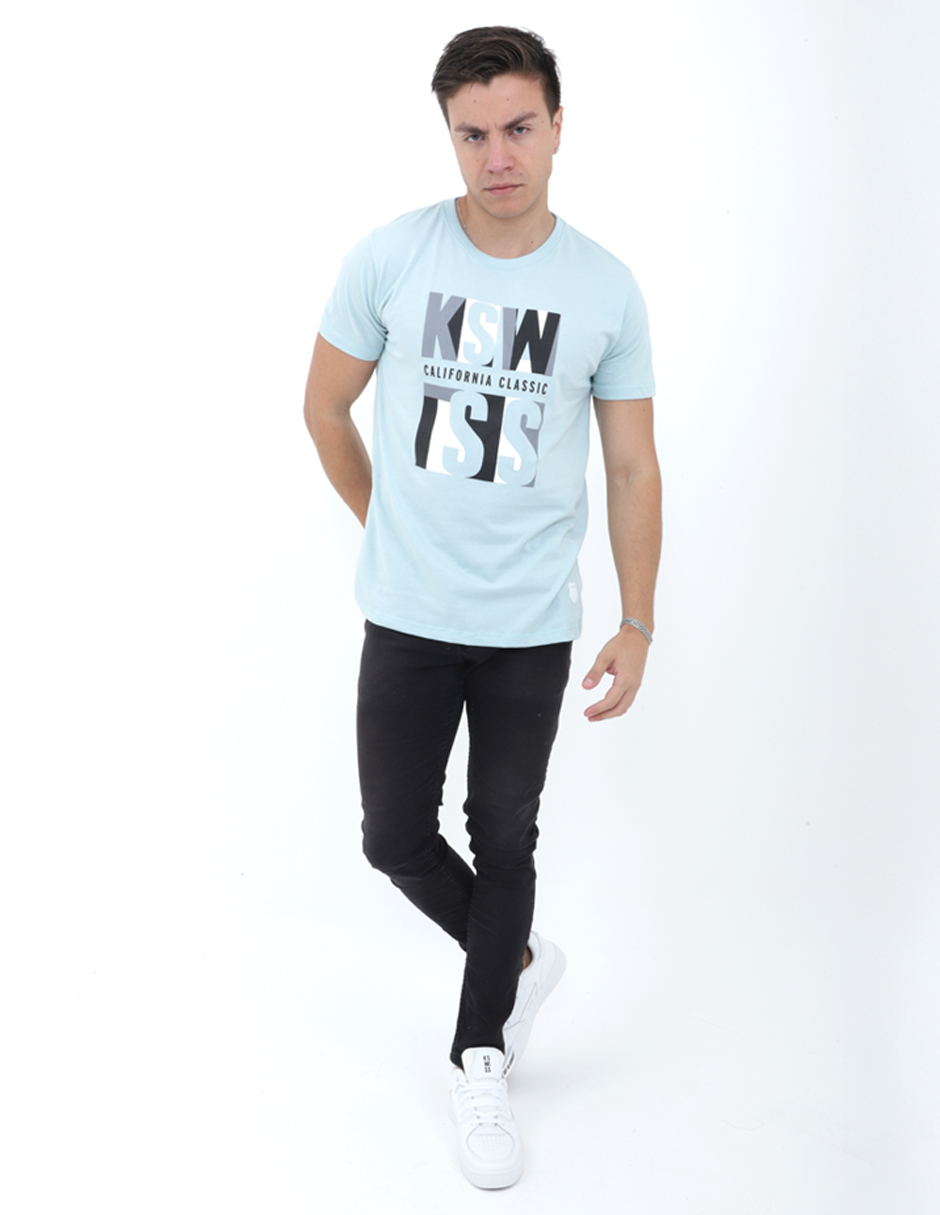 Playera Casual Gtsm-11 K-swiss Para Hombre
