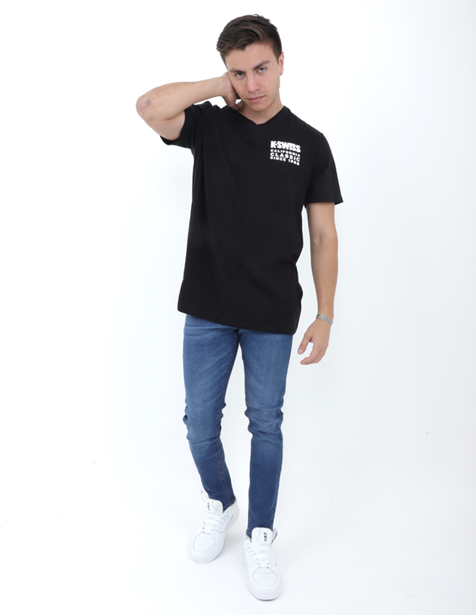 Playera Casual Kshield K-swiss Para Hombre