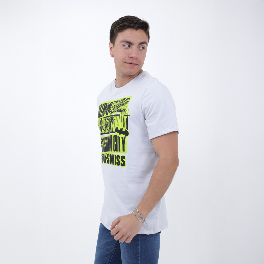 Foto 3 pulgar | Playera Casual Caballero Neon K-swiss Para Hombre