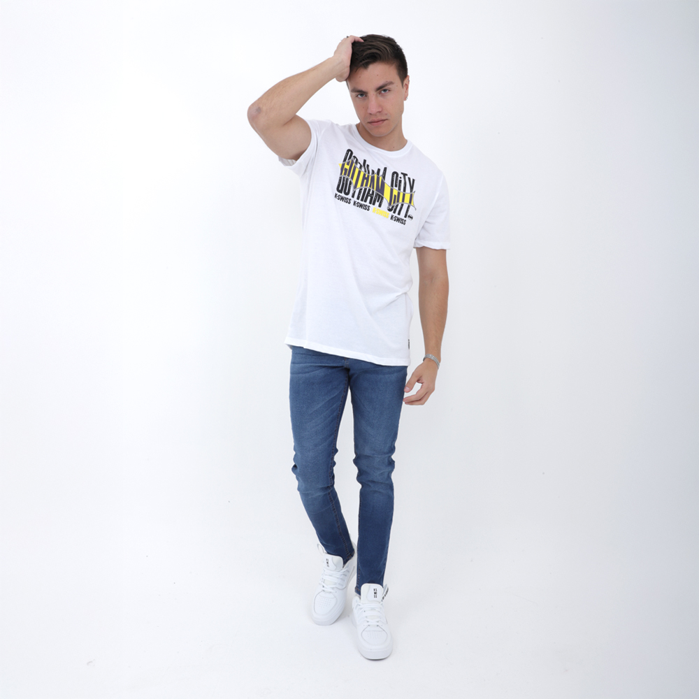 Foto 2 pulgar | Playera Casual G-city K-swiss Para Hombre