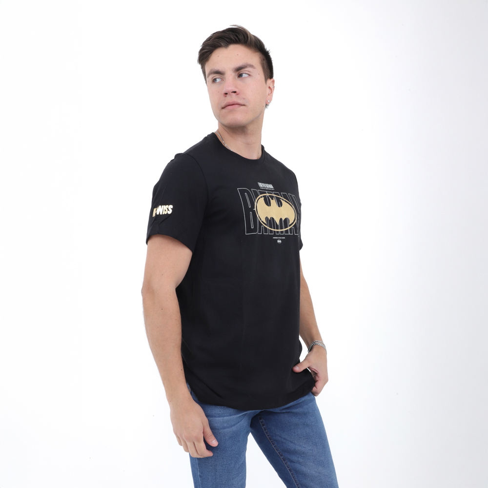 Foto 3 pulgar | Playera Casual Gold Batman K-swiss Para Hombre