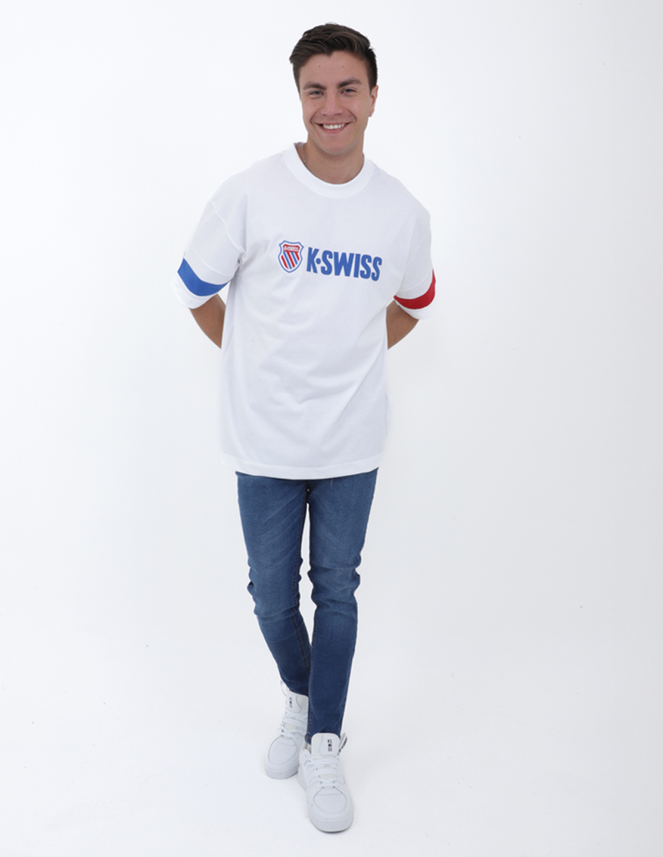 Foto 2 pulgar | Playera Casual Overs K-swiss Para Hombre