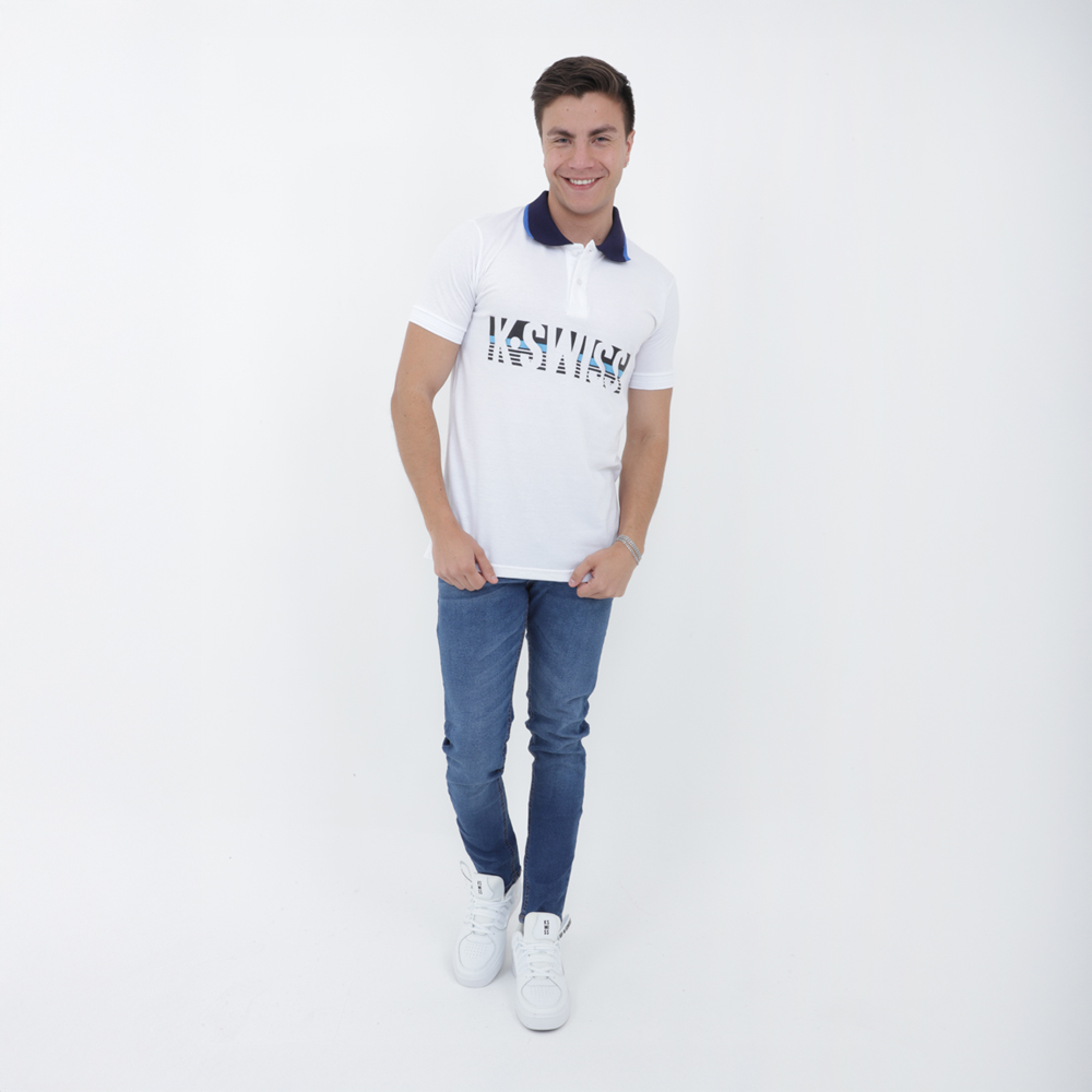 Foto 2 pulgar | Playera Casual Psw-6 K-swiss Para Hombre