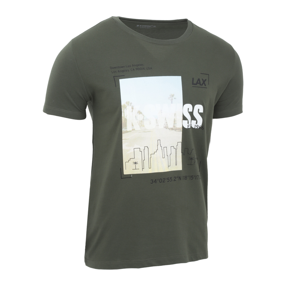 Foto 6 pulgar | Playera Casual Gtsm-9 K-swiss Para Hombre