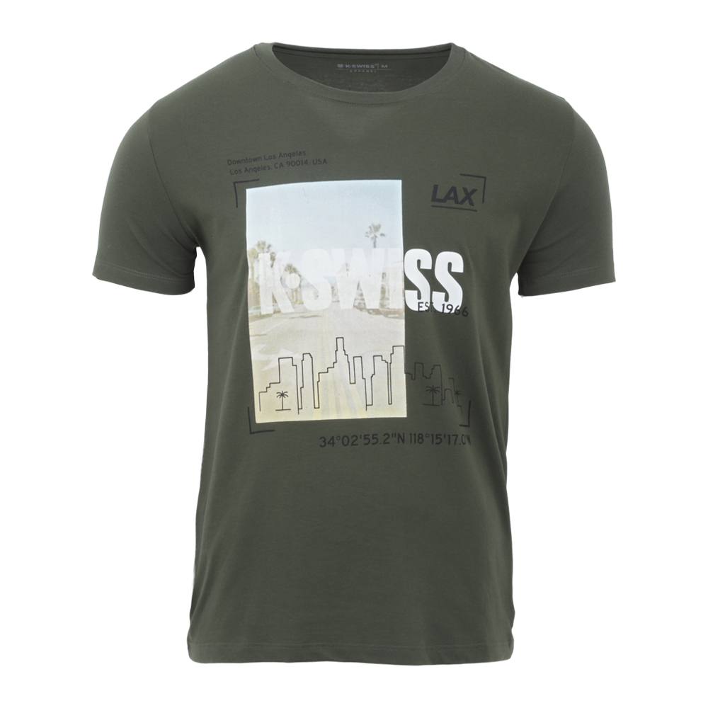 Foto 7 pulgar | Playera Casual Gtsm-9 K-swiss Para Hombre